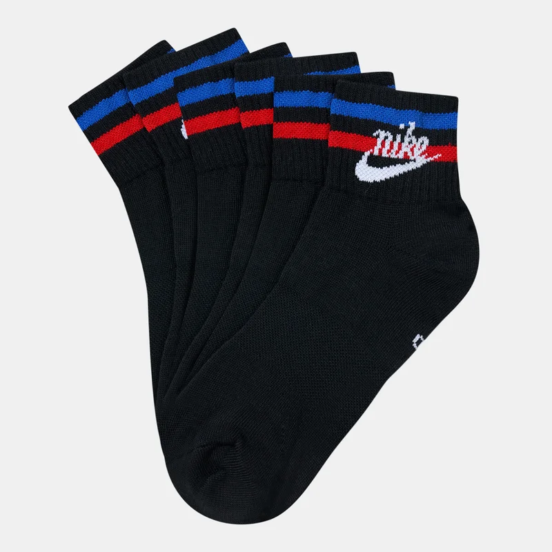 Nike Black Everyday Essential Ankle Socks (3 Pack)  | Best Price UAE